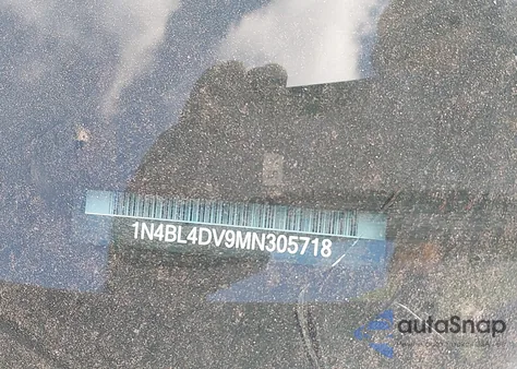 2021 Nissan Altima Sv Fwd из США, поврежденный, VIN 1N4BL4DV9MN305718